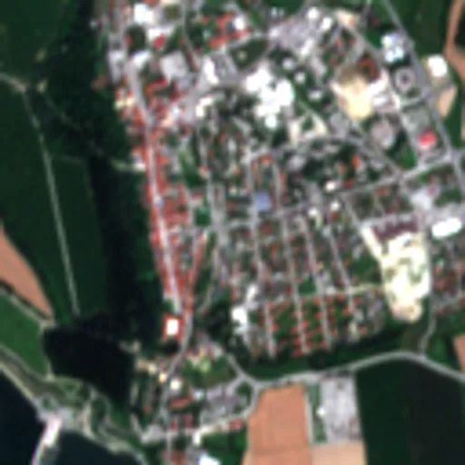 Sentinel-2 true-color frame of Brežice for the selected date